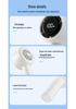 2026 Portable USB Rechargeable Handheld Mini Hurricane Fan with Digital Display