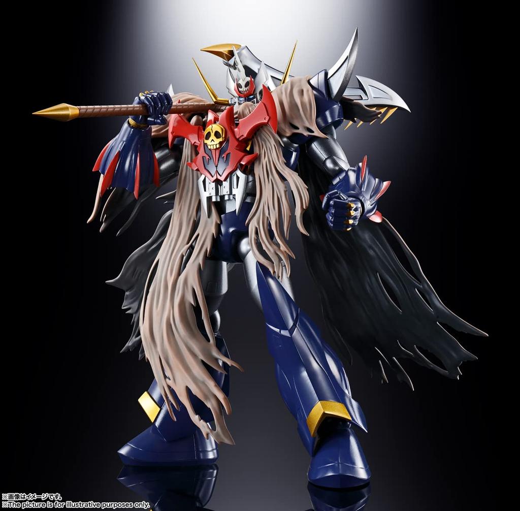 TAMASHII NATIONS Soul of Chogokin Mazinger Kaiser примерно АБС-фигурка действия GX-102 SKL, 200 мм, и литой металл, предварительно окрашенный
