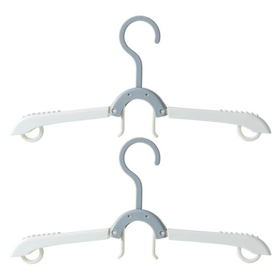 Удобная вешалка для одежды с двойным крючком, немаркирующая вешалка для сухой одежды, не оставляющая следов, дорожные принадлежности, крючок для одежды
