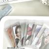 50Pcs Frosted Transparent Card Sleeve Storage Bag Card Photo Protector Trading Cards Shield Cover Packing Bag Ziplock Bag