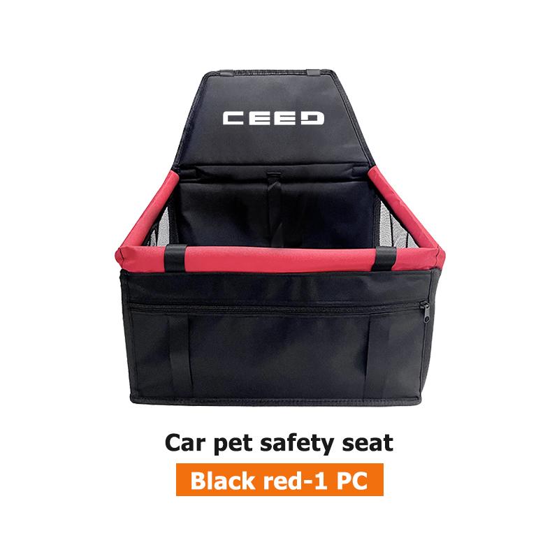 IFAE2 Car Seat Hanging Oxford Cloth Removable Washable Dog Mat Bed Bag For KIA Rio K5 K2 Sportage Ceed Sorento Picanto Stinger Soul