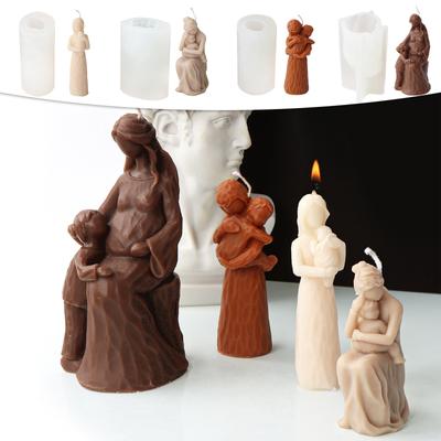 10,7*5,5 см форма для свечей, силиконовая форма для свечей для мамы и ребенка