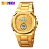 SKMEI 2279 Date Waterproof Wristwatch Relogio Masculino Mens Sports Watches Fashion Casual Business Quartz Watch 3 Time Light