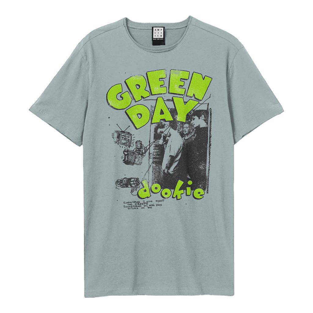 Amplified Футболка унисекс для взрослых Dookie Sketch Green Day