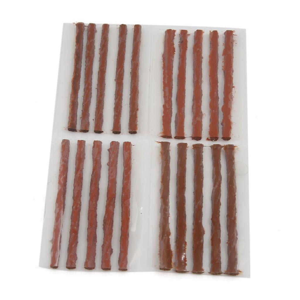 uxcell Punk Repair Kit, Tire Repair Rubber Strip, Tubeless, For Bicycles and Cars, Pack of 20