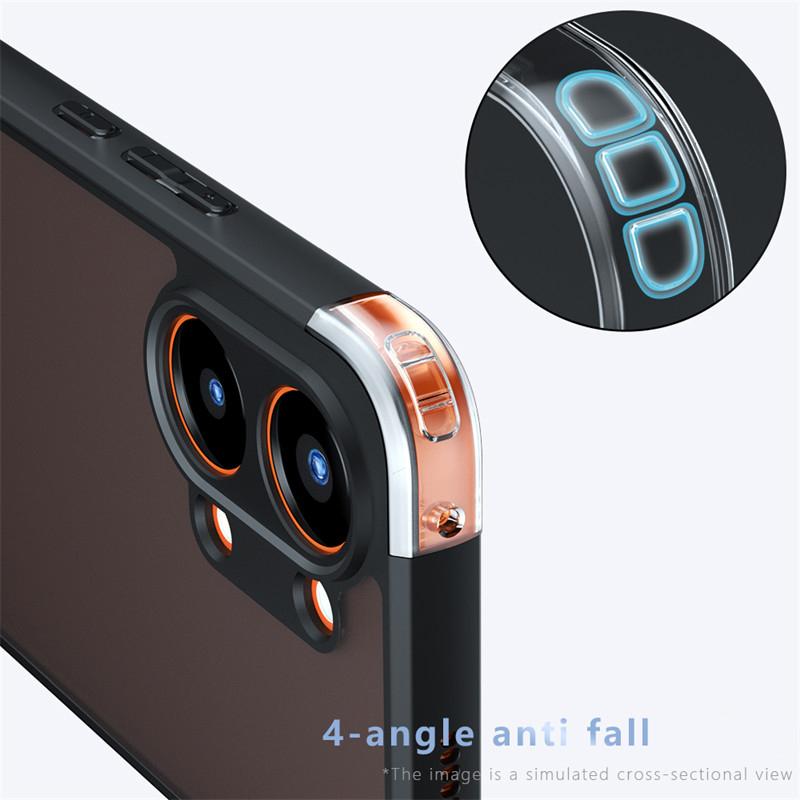 Чехол для Xiaomi Poco X8 Pro Max Чехол-бампер для Xiaomi Poco X8 Pro Max Матовый PC + TPU Ударопрочный Силиконовый Чехол Poco X8 Pro Max