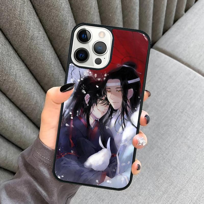 Чехол для телефона Mo Dao Zu Shi Лань Чжань Вэй Ин Для iPhone 17 Air 16 16e 15 13 14 Pro Max 11 12 Plus 2022 MAX Защитный чехол coque