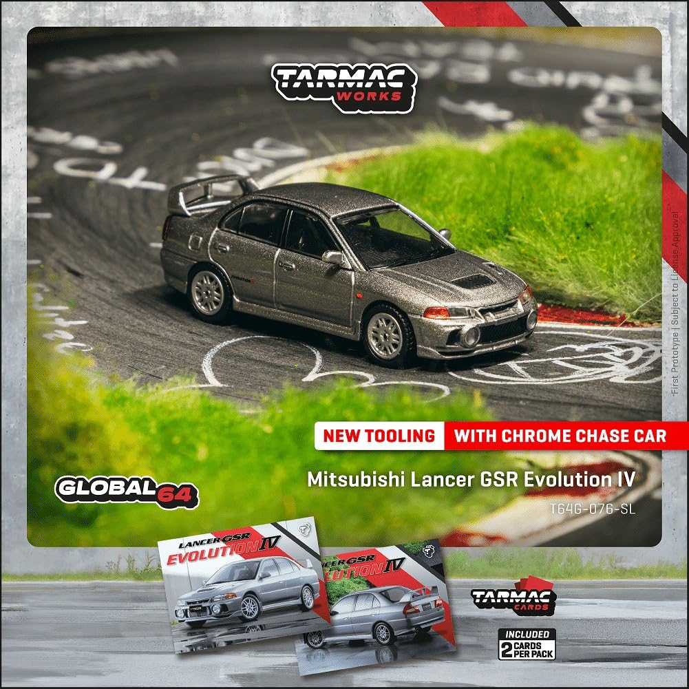 Speedmaster Japan TARMACWORKS Mitsubishi Lancer Evolution IV Rallye 1997 Tommi Harjanne Готовая модель 1/64 Монте-Карло Makinen/Seppo T64G-076-97MCR01