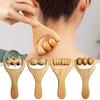 Wooden Massage Roller Body Muscle Relaxation Tool for Neck Back Legs Handheld