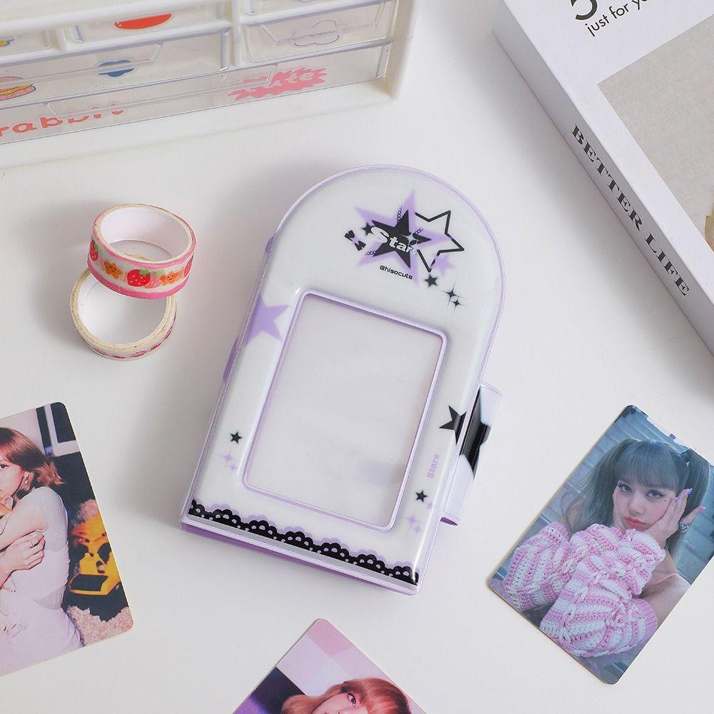 3 Inch Kawaii Fans Polaroid Album Student Photos Album Idol Cards Book Photocard Holder Cards Collect Book Anime Cards Book