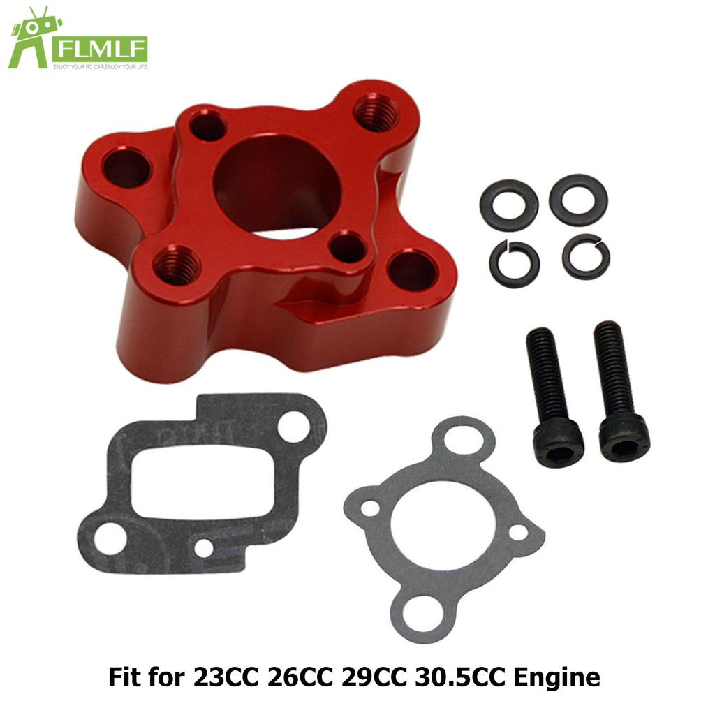 23CC ~ 71CC Engine Intake Manifold Kit Fit for 1/5 HPI ROFUN BAHA ROVAN KM BAJA Losi 5ive T FG GoPed RedCat Rc Car Toys Parts