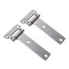 1 Pair 316 Stainless Steel Marine Grade T Hinge Sturdy Heavy Duty Boat Hinge for Yacht Interior Hatches 135x58mm