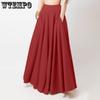Корейская версия полуюбки с эластичной резинкой на талии. Женская длинная юбка больших размеров. Тонкая юбка с высокой талией и широким ассортиментом.