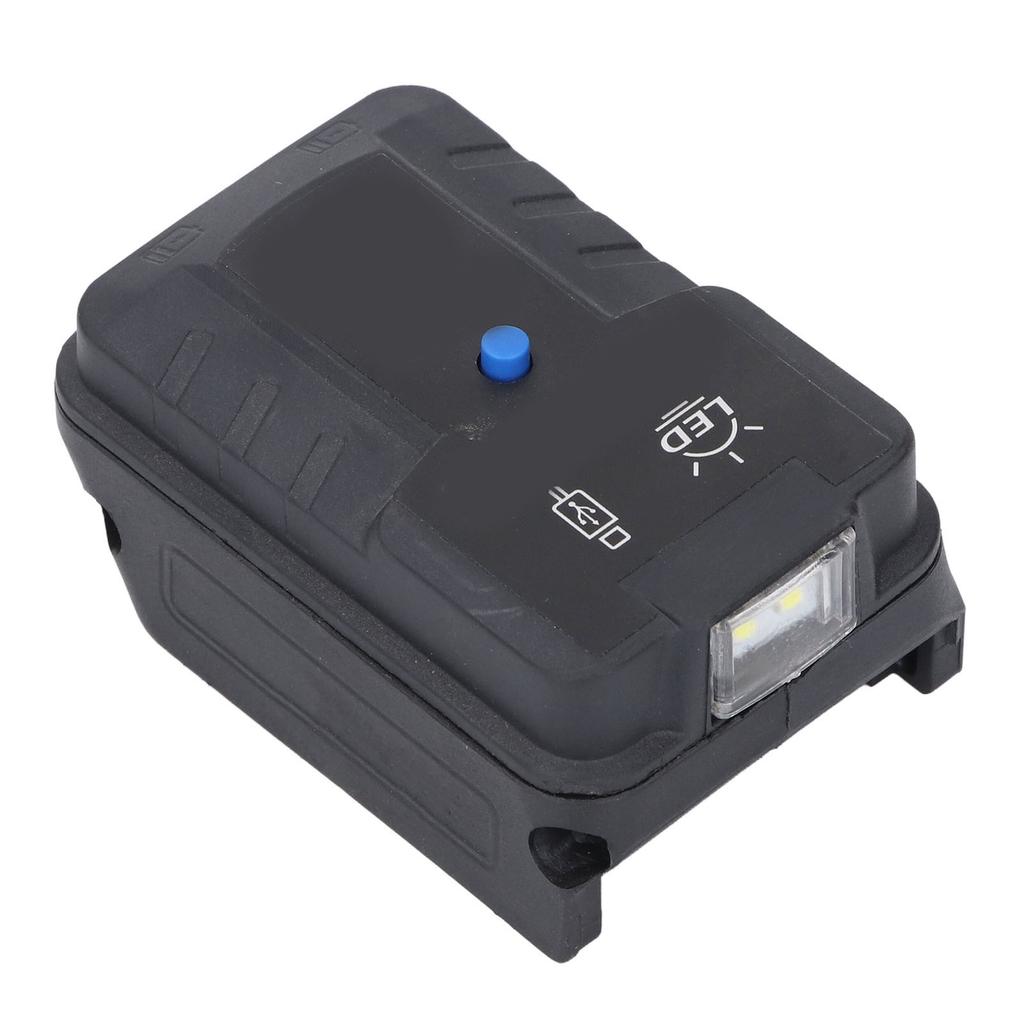 LED Work Light 20V 100LM Double USB Interface Cordless Outdoor LED Work Light for Emergency