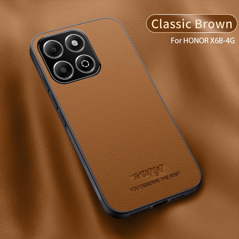 For Honor X6B Case Leather Magnet Case for Honor X8B X9B X7B X6B Soft Bumper Cover