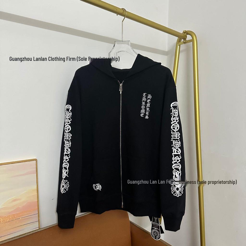 Европейский тренд Худи на молнии CH25: Простая классика для осени/зимы