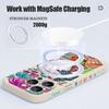 Чехол для iPhone 17 Pro Max, стиль тропический, узор тукана, магнитный, для Magsafe, силиконовая крышка, для iPhone 16 Pro Max, Funda iPhone 15 14 13 12 11 16E