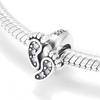 Charms Do Pandora Zawieszka Charms Stoper Stópki Srebro 925 Charmsy Trusky