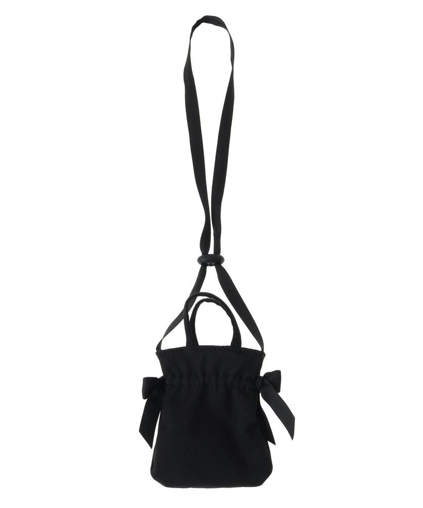 Maison de Fleur Apparel Мини-сумка с двойным бантом, Женская, Розовая