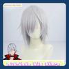 Ni Jishan Ji EN Fulgur Sheep Cosplay Wig Anime Game Cosplay Costume Props Grey Blue Synthetic Hair Party Costume Headwear Wig
