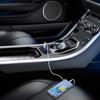 12 В USB-розетка Двойная QC3.0 Type C/USB Панель быстрой зарядки Настенный монтаж Автомобильный автомобильный USB-разъем Зарядное устройство Адаптер питания
