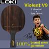 Лезвие для пинг-понга из углеродного волокна 9 слоев древесины LOKI V9 OFF+ Профессиональное лезвие для настольного тенниса с высокой скоростью управления
