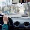 Призрак Автомобильное Украшение Качающийся Подвесной Автомобильное Украшение Декор Зеркал Заднего Вида Милый Автомобильный Декор Подвесной Шарм Качающийся Призрак Хэллоуин
