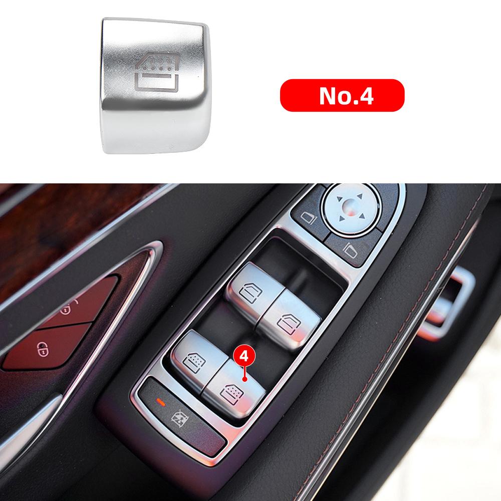 Auto Window Switch Repair Button Cover Cap for Mercedes Benz W222 S Class S300 S320 S400
