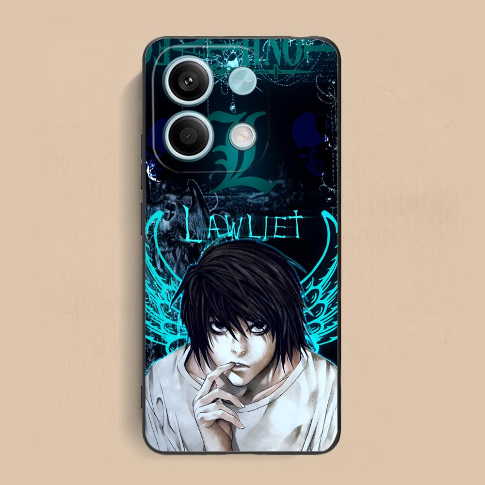 Чехол для мобильного телефона Death Note L Lawliet для Xiaomi Redmi 15 14 13 12 A5 3 2 1 C Plus 4G 5G Цветная печать Чехол Чехол Красивый