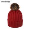 Ladies Women Soft Thick Ski Hat Beanie Cap Winter Cap Knitted Hat