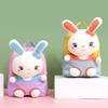 Stylish Cute Canvas Toddler Backpack Adorable Bunny Removable For Snacks