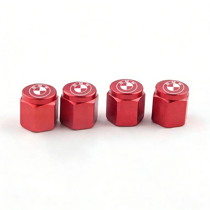 NTSM5 Metal Car Styling Wheel Tire Air Valve Caps Stem Cover For BMW X1 X3 X5 X6 1 2 3 5 7 Series F15 F16 F20 F22 F30 F32 G30 Sticker
