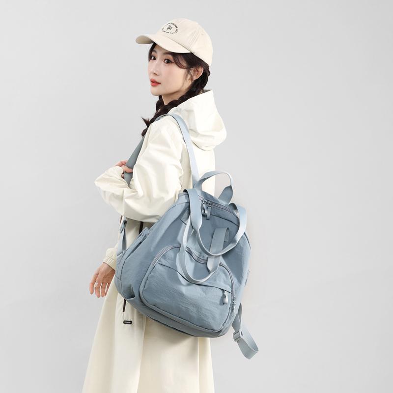 Рюкзак большой емкости, женская водонепроницаемая многофункциональная сумка через плечо, сумка-тоут, студенческий рюкзак, дорожная сумка