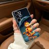 G-Garfield-Classic Cartoon Clear Soft Silicone Phone Case forSamsung S25, S24, S21, S22, S23, S30, Ultra, S20, Plus