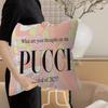 EEmilios PPucciS Logo Maple Design Cushion Cover Happy Autumn Harvest Decor Holiday Decorati Pillow Cover