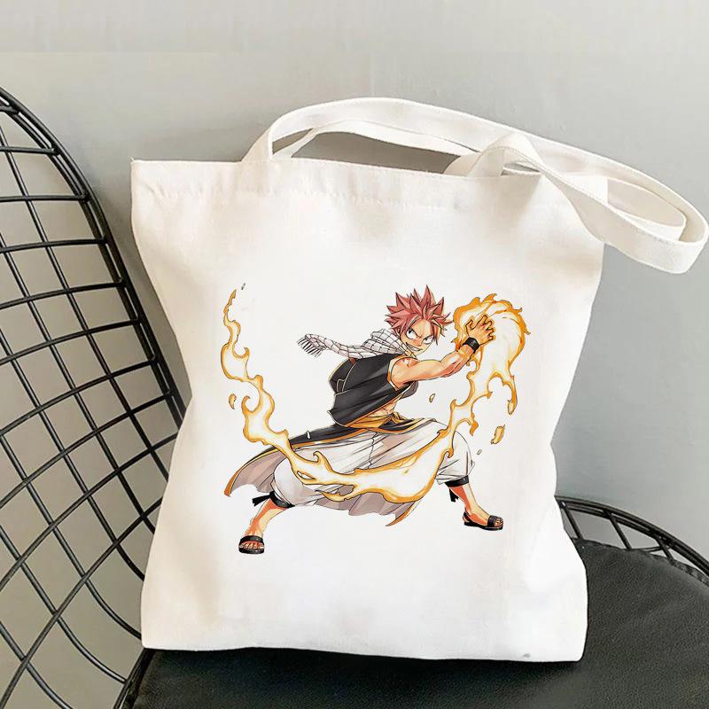 Японские мультфильмы комиксы One Piece Печать Холщовая сумка Покупка Наплечная сумка Складная сумка-тоут 0030