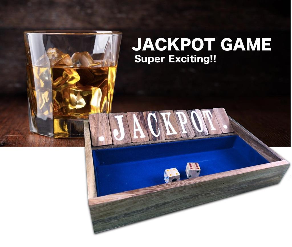 Подлинная игра в кости джекпот из натурального дерева, игра в кости джекпот, зеленая