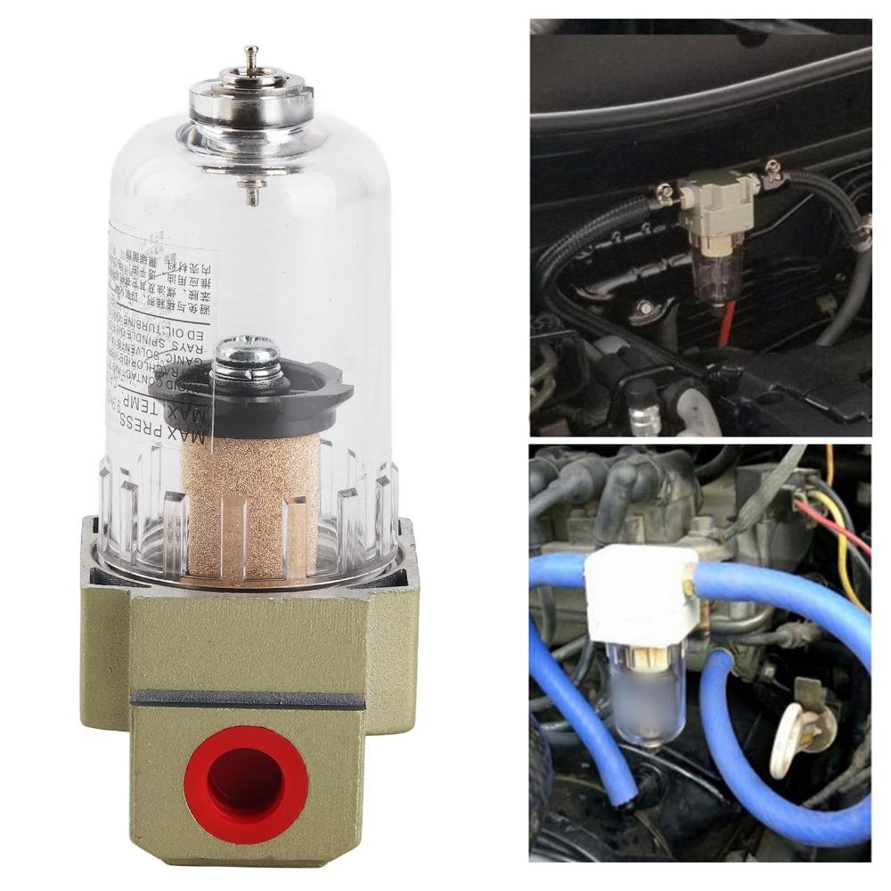 Universal Engine Oil Separator Reservoir Can Air Filter Can Practical Catch Can Engine Bay Use