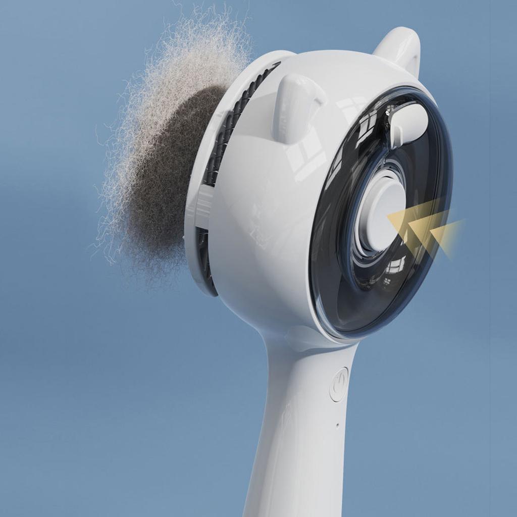 Pet Spray Comb for Dogs Cats One-Click Hair Removal -Flying Stray Hair Massage Grooming Styling Supplies