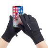 Men's Touch Screen Ski Gloves With Pocket Comfortable Soft Anti-Slip Windproof Thermal Gloves For Outdoor Hiking