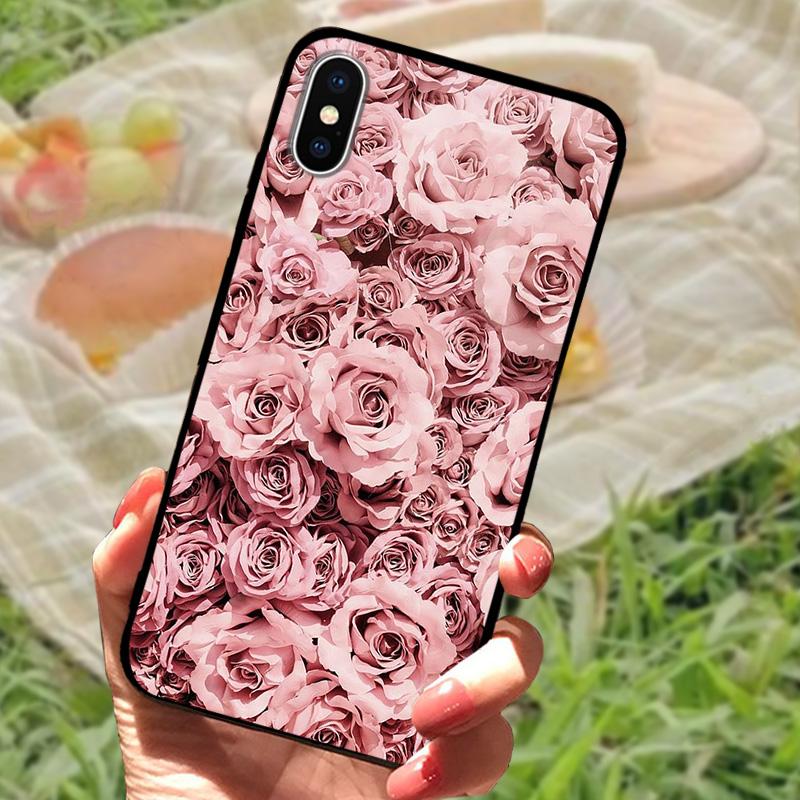 Для Apple iPhone XS Мягкий чехол X XR ТПУ Силиконовый Задняя крышка телефона Для iPhone XS Max Модные Печатные Чехлы Чехол Защитный Fundas