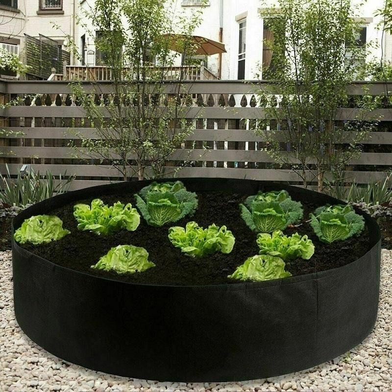 15/50/100 Gallon Large Capacity Plants Growing Bag Garden Flower Planter Elevated Vegetable Box Planting Grow Bag