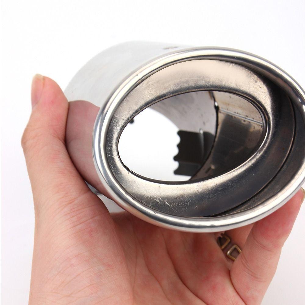 Stainless Steel Straight Car Exhaust Systems Tip Pipe Exhaust Tail Muffler Car Tail Exhaust Pipe