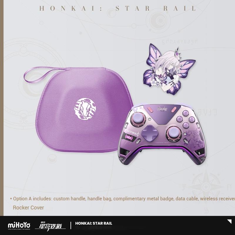 Пользовательский беспроводной игровой контроллер miHoYo Honkai Star Rail Castorice Apex5 Bluetooth Силовая отдача Elite Геймпад Предпродажный подарок