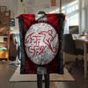 Switzerland national football Printed Flannel Blanket, soft throw for bedroom sofa, washable,soccer fan merchandise, great gift.