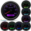 0-6000rpm Outboard Tachometer for 2/4/6/8/10/12 Cylinder 85mm Black Motorcycle Speed Gauge Hour Meter RPM Sensor Tach Optional