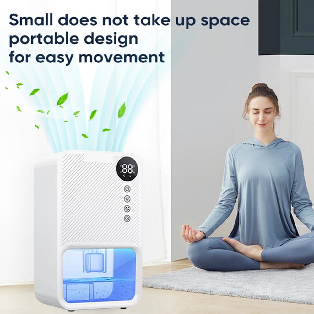 Электрические осушители для дома, тихий осушитель для помещений емкостью 37 унций с автоматическим отключением 7