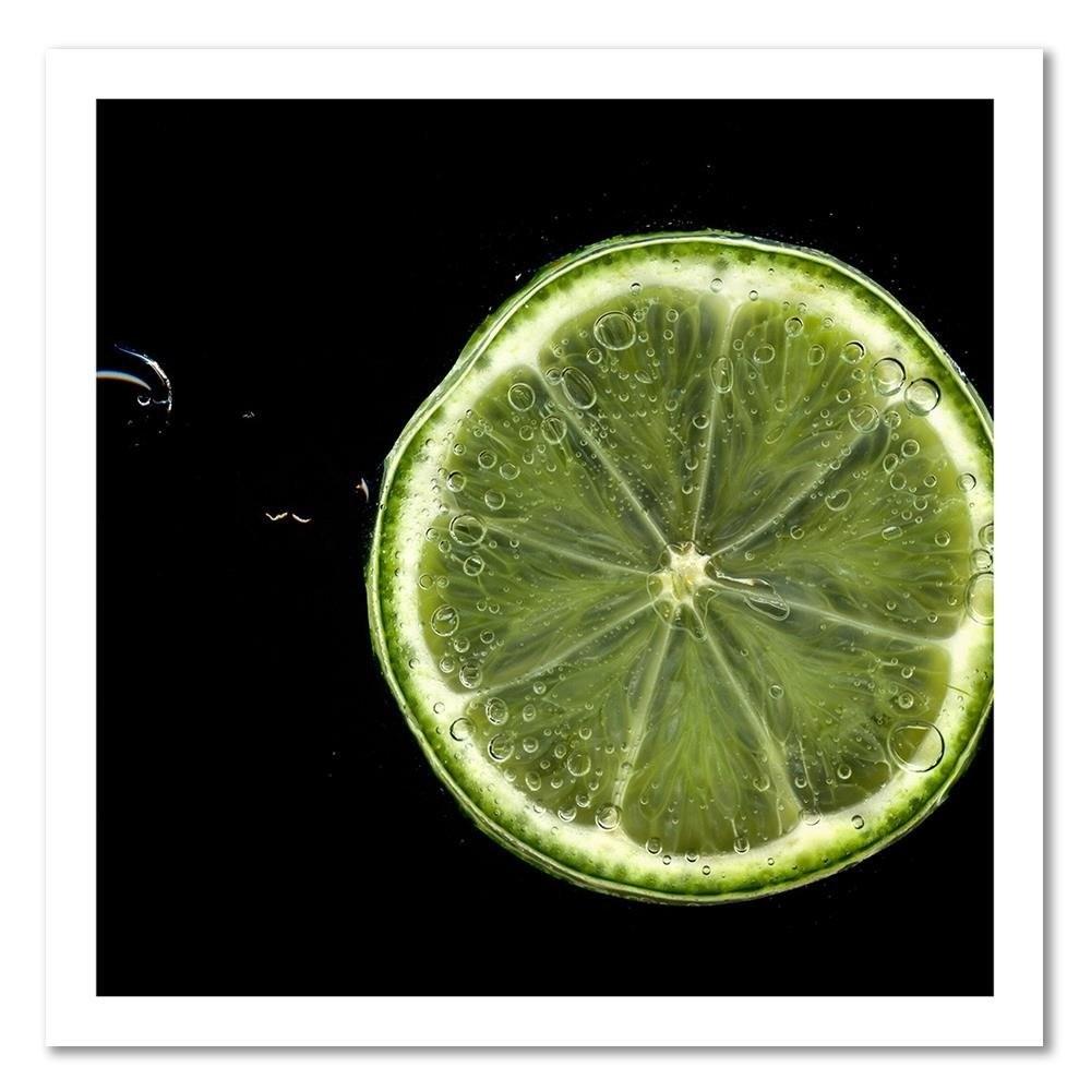 Canvas Print, Lime Slice