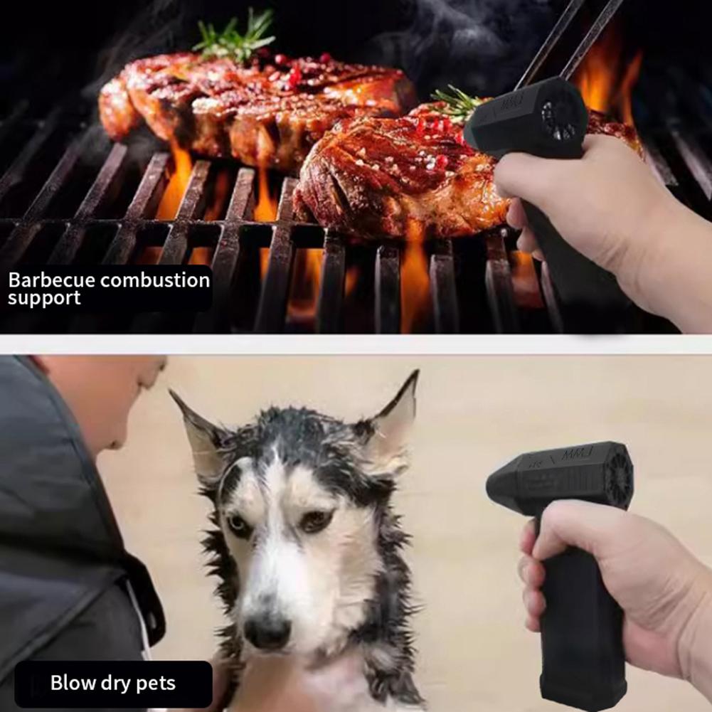 Мощный воздуходув 130000 об/мин Мини турбореактивный вентилятор Портативный ручной турбовентилятор Бесщеточный двигатель Высокоскоростной канальный вентилятор Инструмент для очистки