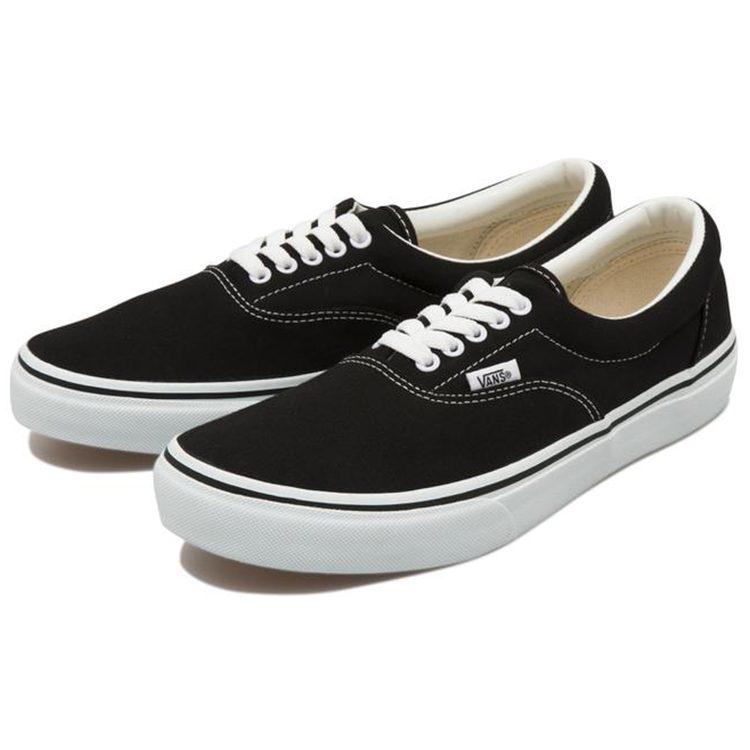 Vans Кроссовки Era Low top для скейтбординга Унисекс Черный Белый 465019-0001